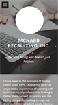 Mobile Screenshot of mcnabbrecruiting.com